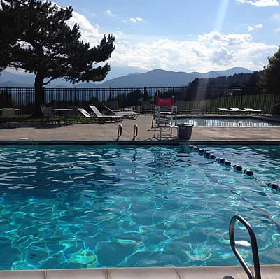 The Pool at the Genesee Vista Clubhouse
